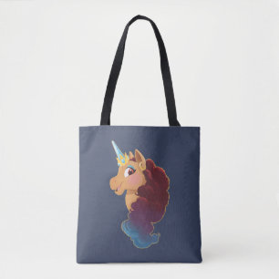 Afro Unicorn Göttlich das Einhorn Tasche