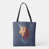 Afro Unicorn | Göttlich das Einhorn Tasche (Rückseite)