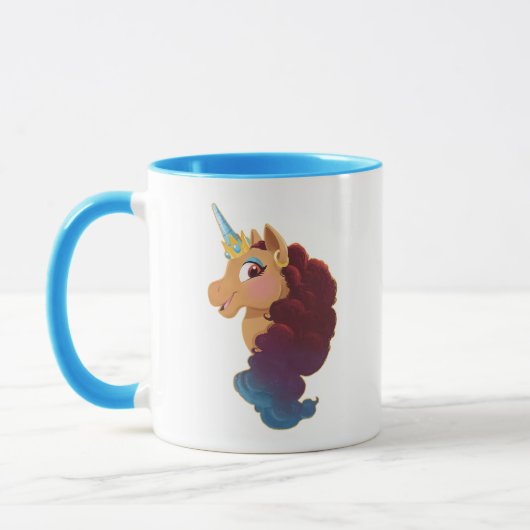 Afro Unicorn | Göttlich das Einhorn Tasse (Links)