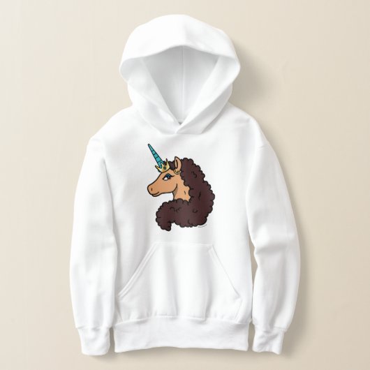 Afro Unicorn | Göttlich Hoodie (Ablage )