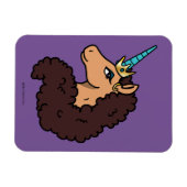 Afro Unicorn | Göttlich Magnet (Horizontal)