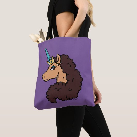 Afro Unicorn | Göttlich Tasche (Von Nahem)