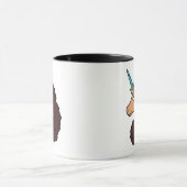 Afro Unicorn | Göttlich Tasse (Zentrum)