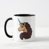 Afro Unicorn | Göttlich Tasse (Links)