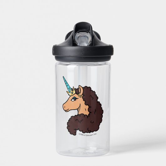 Afro Unicorn | Göttlich Trinkflasche (Vorne)
