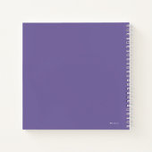 Afro Unicorn | göttliche Prancing Notizblock (Rückseite)