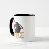 Afro Unicorn | Magical - Always Fierce Tasse (Vorderseite Links)