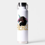 Afro Unicorn | Magical - Always Fierce Trinkflasche (Vorne)