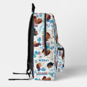 Afro Unicorn Magical Empowerment Muster Bedruckter Rucksack (Links)