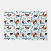 Afro Unicorn Magical Empowerment Muster Fußmatte (Vorderseite)