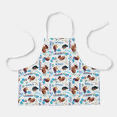 Afro Unicorn Magical Empowerment Muster Schürze (Vorderseite)