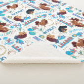 Afro Unicorn Magical Empowerment Muster Sherpadecke (3/4)