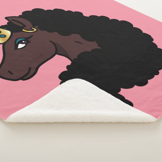 Afro Unicorn | magisch Sherpadecke (3/4)