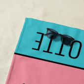 Afro Unicorn | magisch Strandtuch (Beispiel)