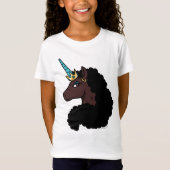 Afro Unicorn | magisch T-Shirt (Vorderseite)