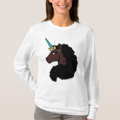Afro Unicorn | magisch T-Shirt (Vorderseite)