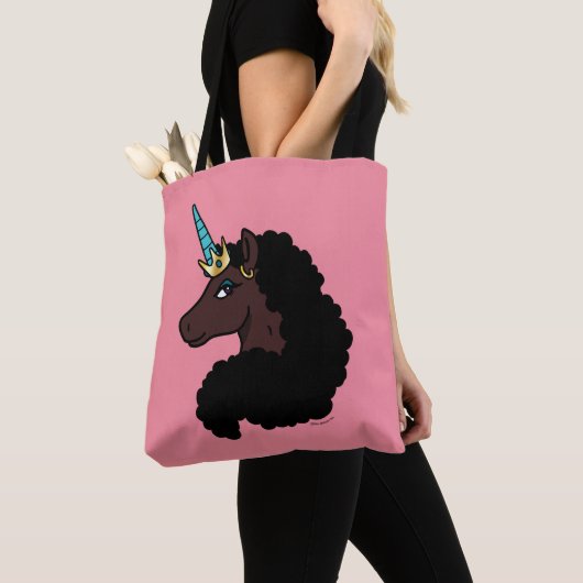 Afro Unicorn | magisch Tasche (Von Nahem)