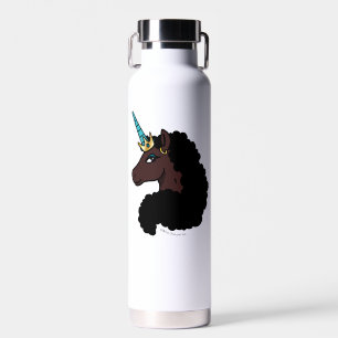 Afro Unicorn   magisch Trinkflasche