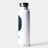 Afro Unicorn | magisch Trinkflasche (Links)