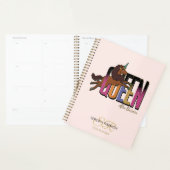 Afro Unicorn Queen Design Planer (Anzeige)