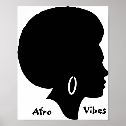 Afro Vibes Art Poster (Vorne)