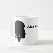 Afro Vibes Kaffeetasse (Vorderseite Links)