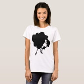 Afro Woman T-Shirt (Vorne ganz)