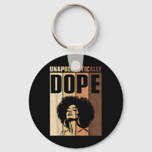 Afro Woman unapologetisch Black Strong Girls Vin Schlüsselanhänger