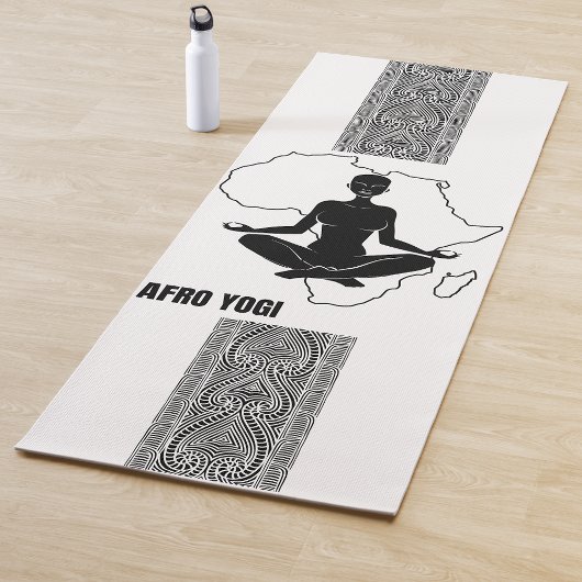 AFRO YOGI MONOCHROME YOGA MAT YOGAMATTE