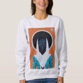Afro Zukunft Sweatshirt (Vorderseite)