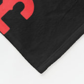 Afroamerikaner 1865 Juneteenth schwarze Geschichte Fleecedecke (Ecke)