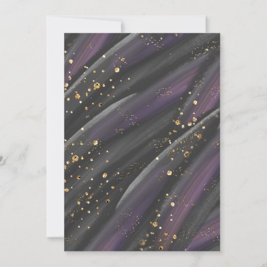 Afroamerikaner-Babyparty-Einladung Einladung (Rückseite)