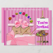 AFROAMERIKANER-DOPPELBaby-DUSCHEN-EINLADUNG Einladung (Vorne/Hinten)