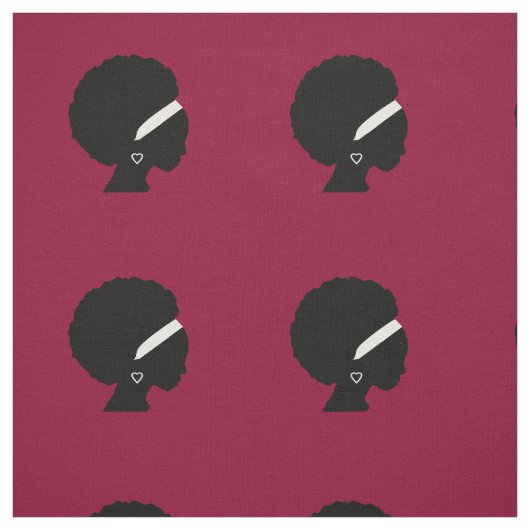 Afroamerikaner-Frauen-Art-Muster Stoff (Muster)