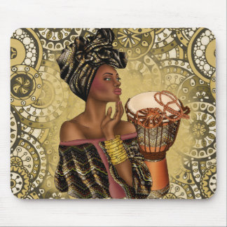 Afroamerikaner-Frauen-Mausunterlage Mousepad