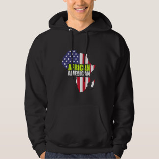 Afroamerikaner für die USA und Afrika Hoodie