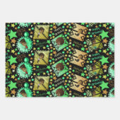 Afroamerikaner Geschenkpapier Set (Vorderseite)