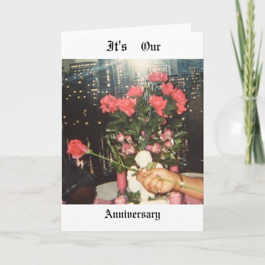 Afroamerikaner-Jahrestags-Karte Karte (Vorderseite)