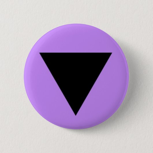 Afroamerikaner-lesbisches Symbol Pinback Button (Vorderseite)