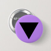 Afroamerikaner-lesbisches Symbol Pinback Button (Vorne & Hinten)