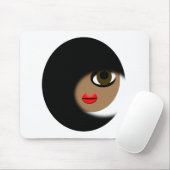 Afroamerikaner-Mädchen-Kleid! Mousepad (Mit Mouse)