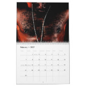 Afroamerikaner-Mannkalender Kalender (Feb 2027)