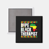 Afroamerikaner - Physikalischer Therapiemedikament Magnet (Vorderseite/Rückseite)
