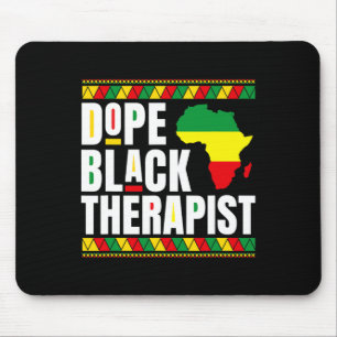 Afroamerikaner - Physikalischer Therapiemedikament Mousepad