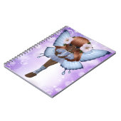 Afroamerikaner-Prinzessin Notebook Notizblock (Linke Seite)