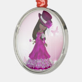 Afroamerikaner-Prinzessin Ornament (Links)