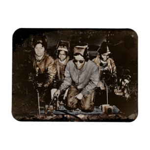 Afroamerikaner Rosie Nieteneinschläger WWII Magnet