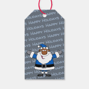 Afroamerikaner-Sankt-Weihnachten Chanukka Kwanzaa Geschenkanhänger