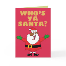 Afroamerikaner Santa Hugs