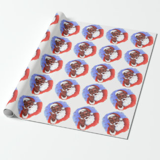 Afroamerikaner-schwarzes Geschenkpapier